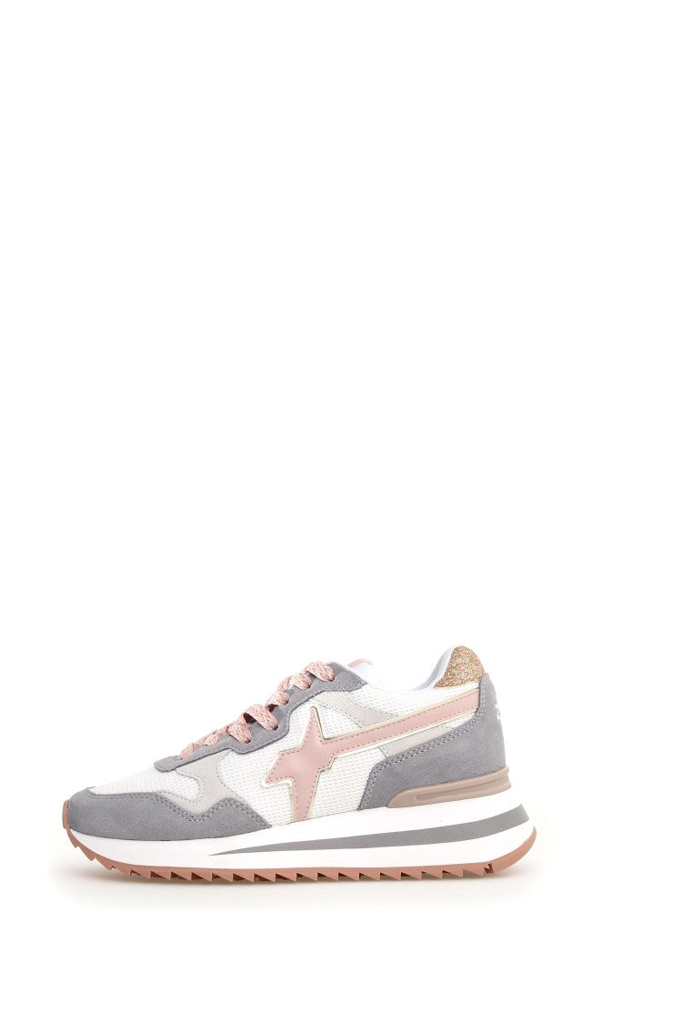Sporty Luxury Sneakers In Technical Fabric