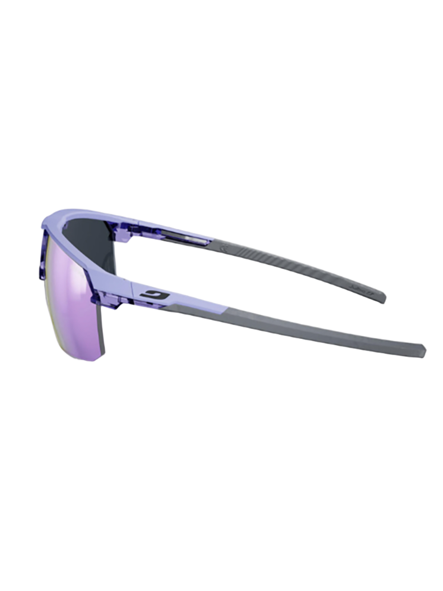 Semi-Rimless Liry Sunglasses With Mirrored Lenses