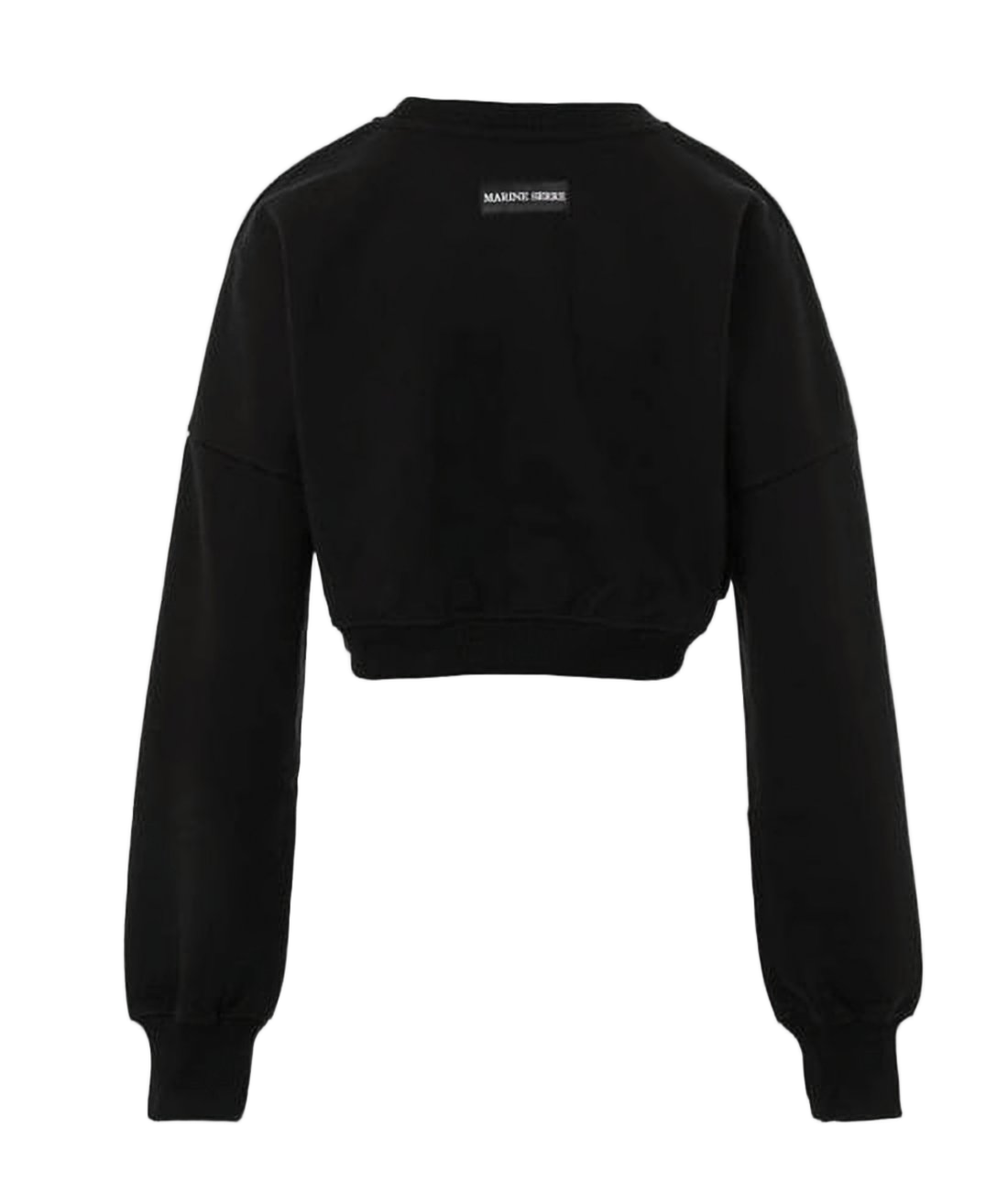 Cropped Long-Sleeve Top