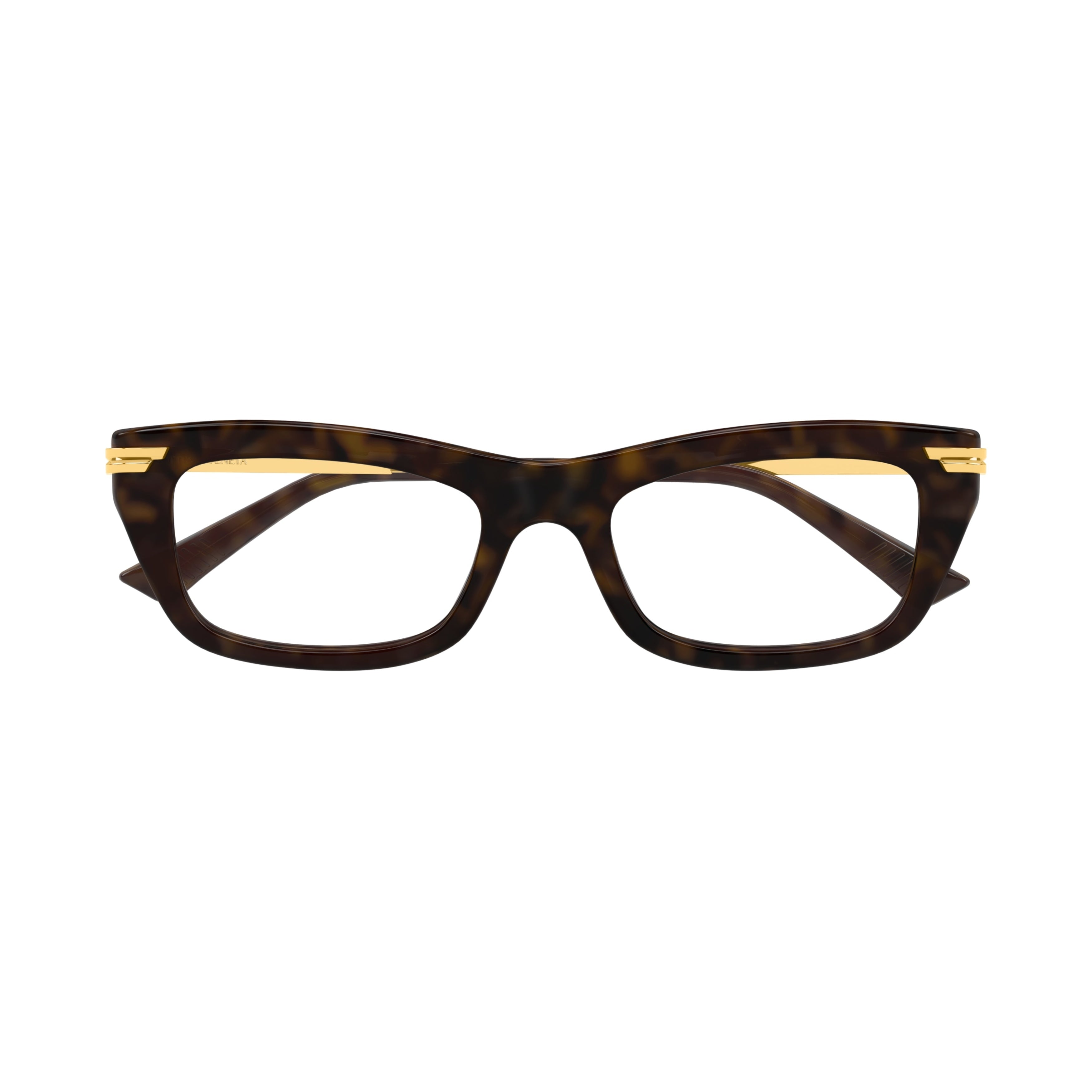 Bv1371o Bold Rectangular Tortoiseshell-Patterned Eyeglasses