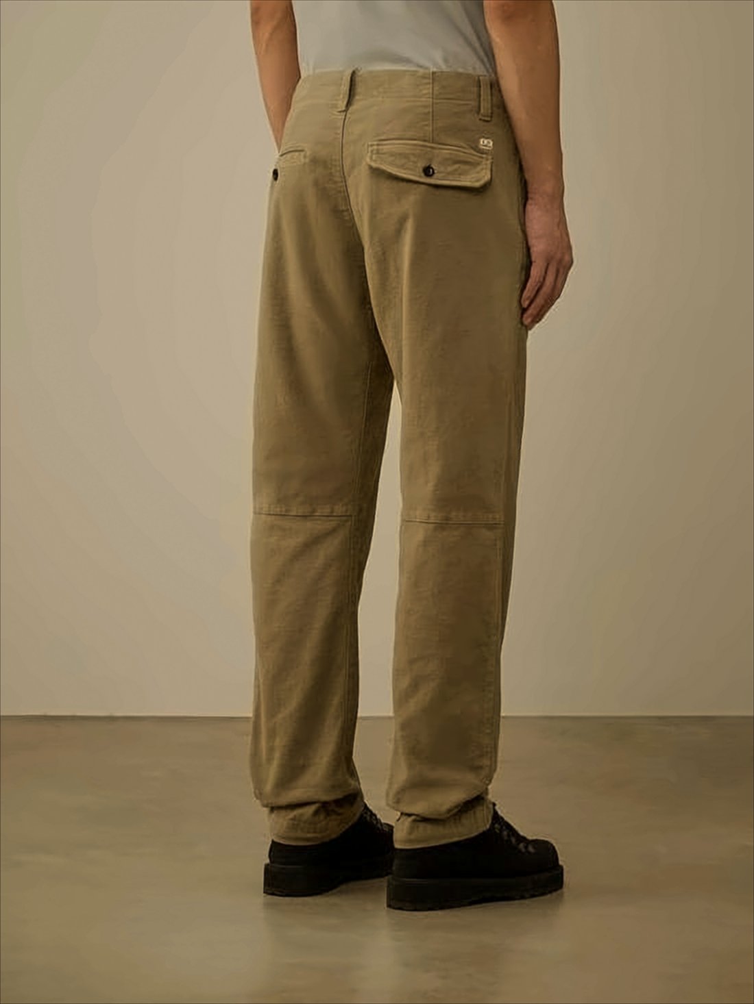 Relaxed Fit Moleskin Stretch Cargo Pants