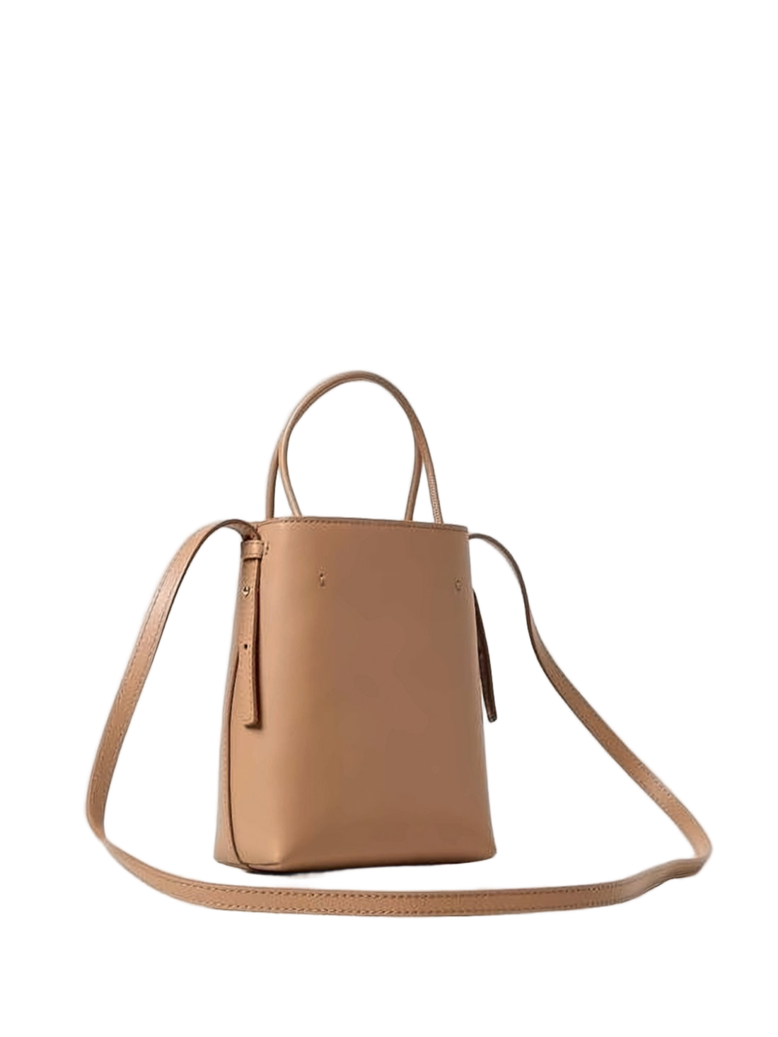 Structured Calf Leather Chloé Shoulder Bag