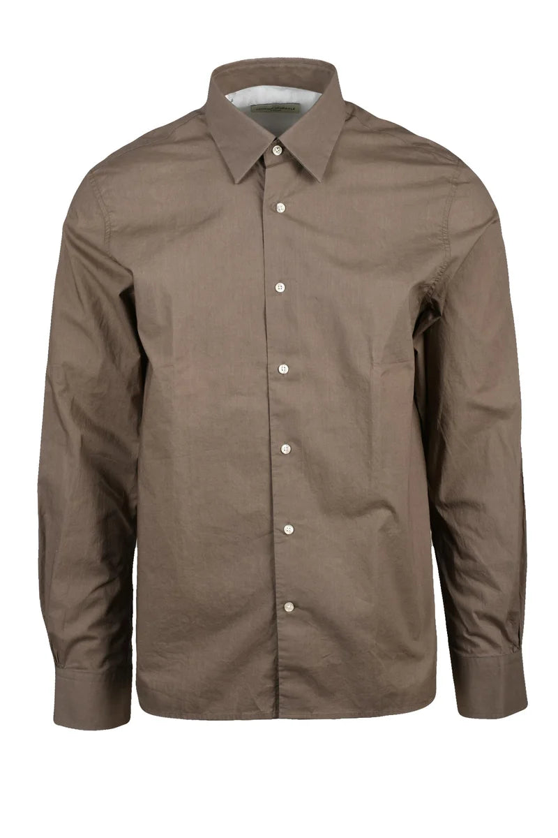 Cotton Shirt - Taupe