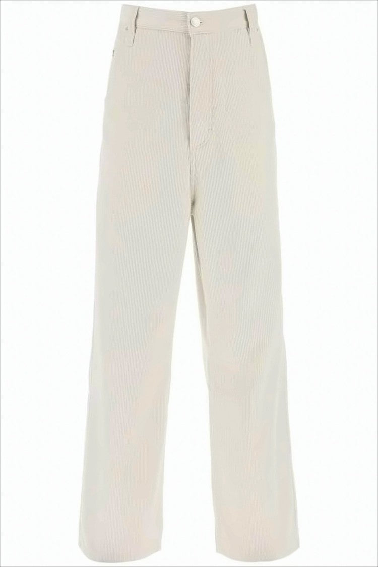 Straight-Leg Pants with Classic Five-Pocket Design