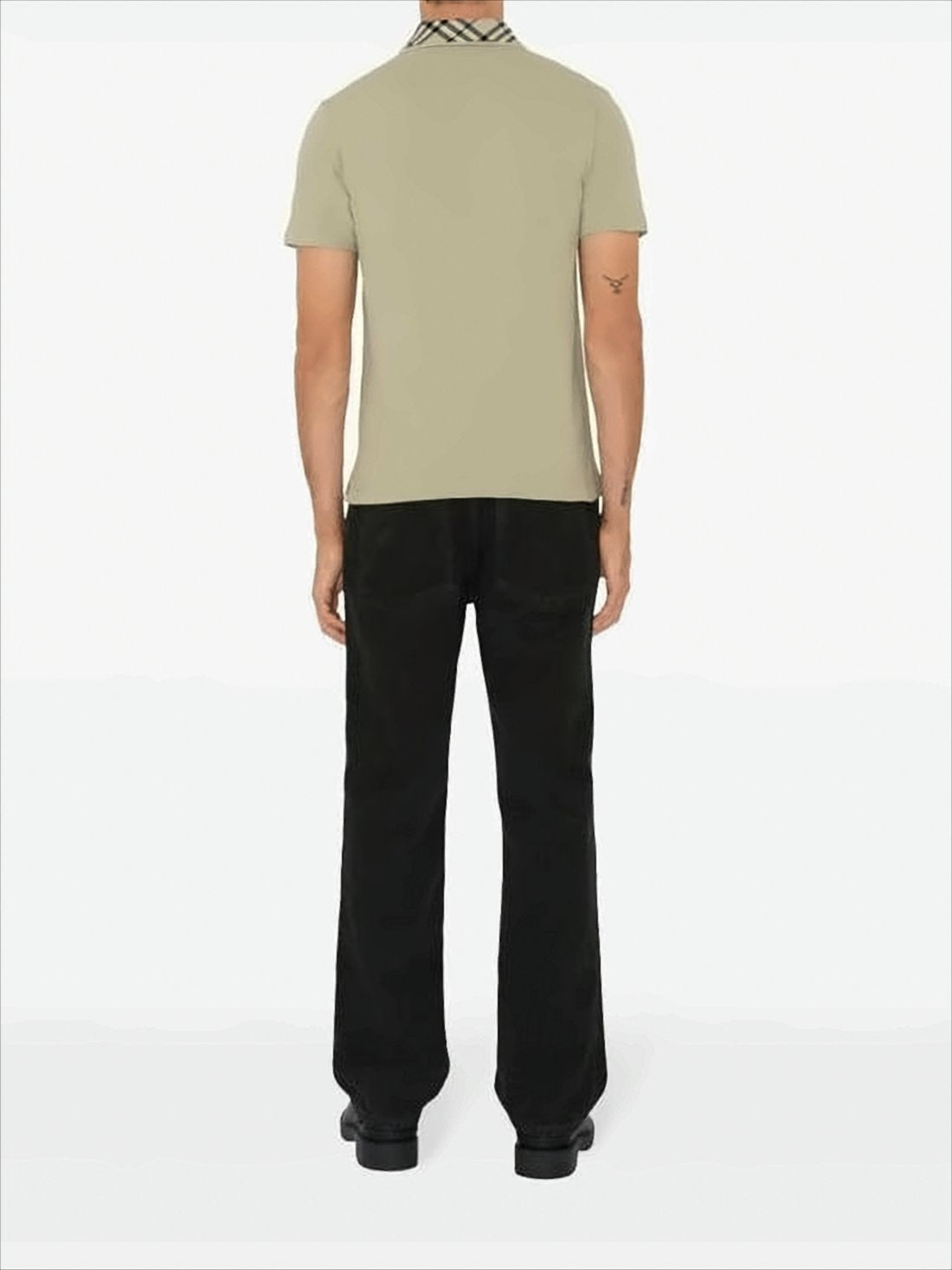 Textured Fabric Polo Shirt
