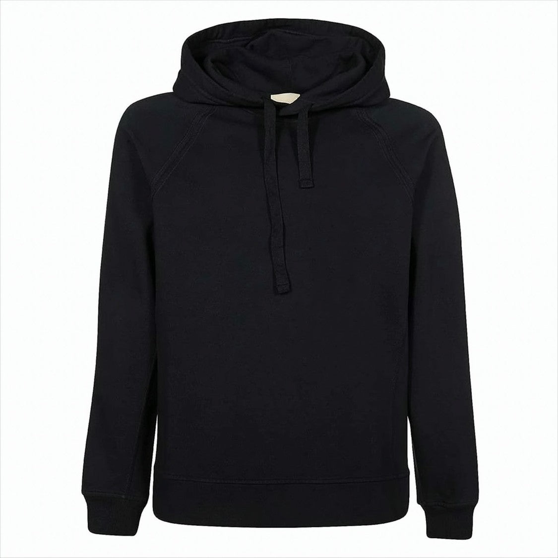 Cotton Hoodie with Distinctive Logo Patch