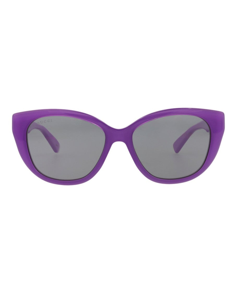 Cat Eye-Frame Recycled Acetate Sunglasses