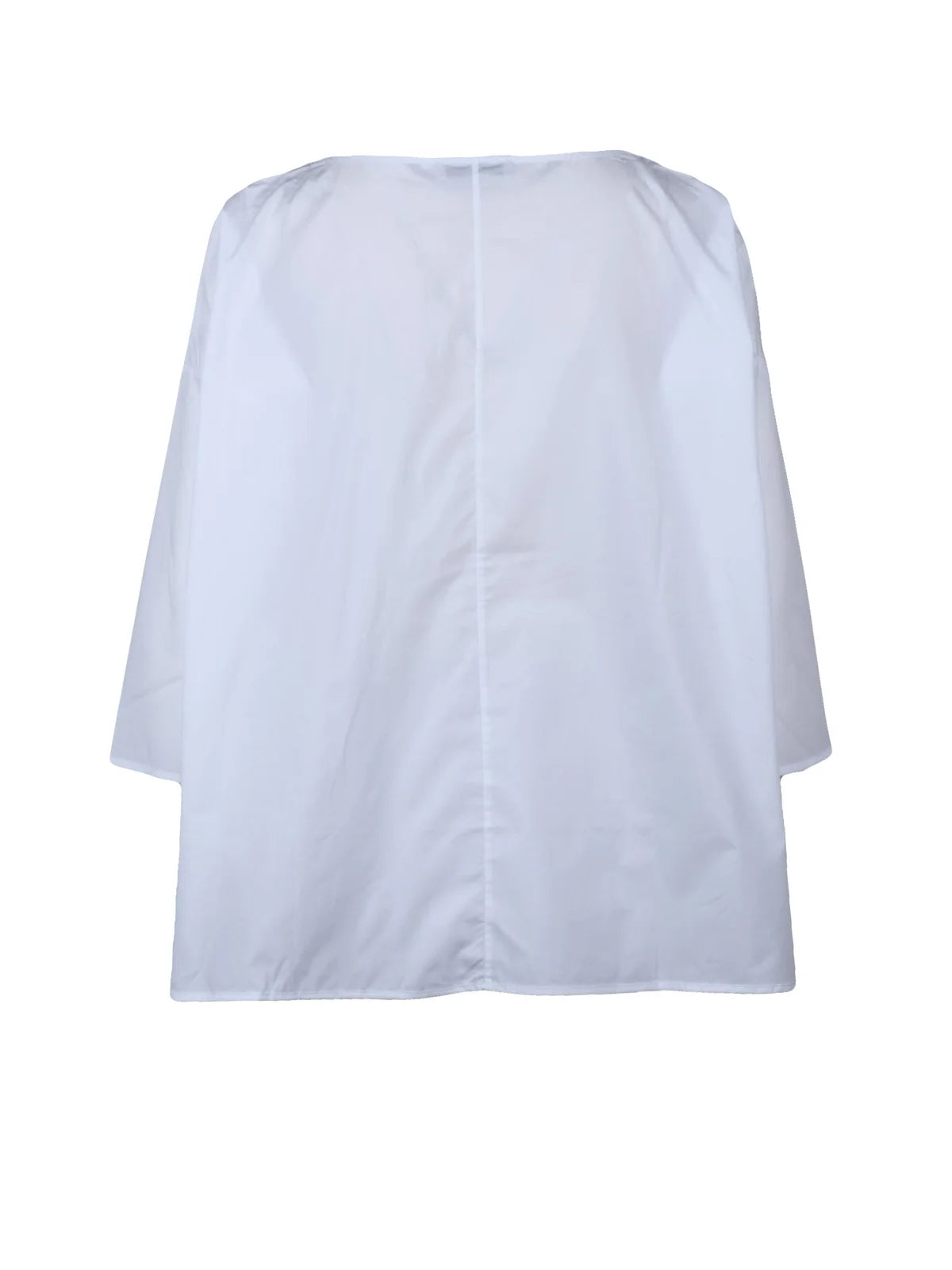 White Cotton Women Blouse