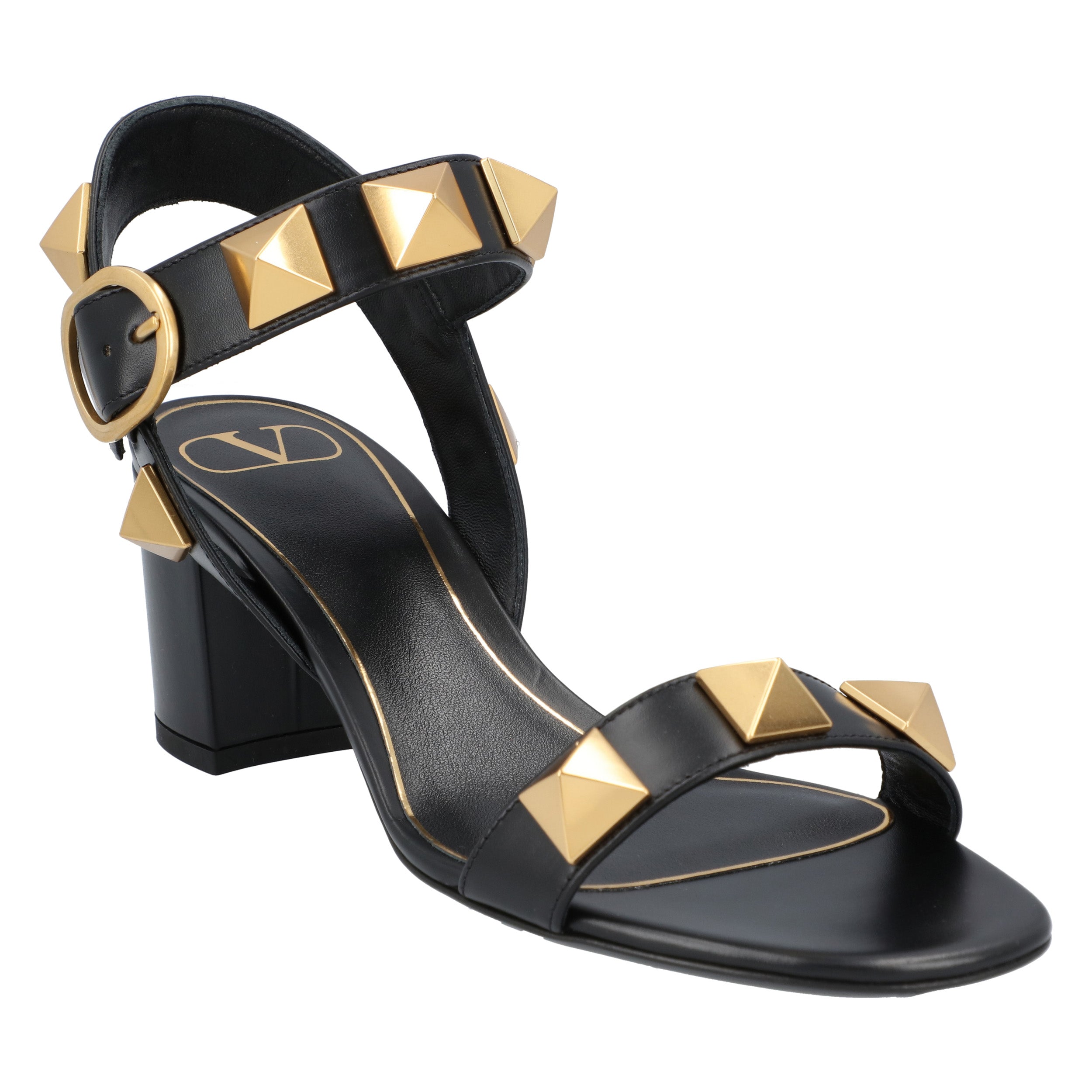 Roman Stud Calfskin Sandal