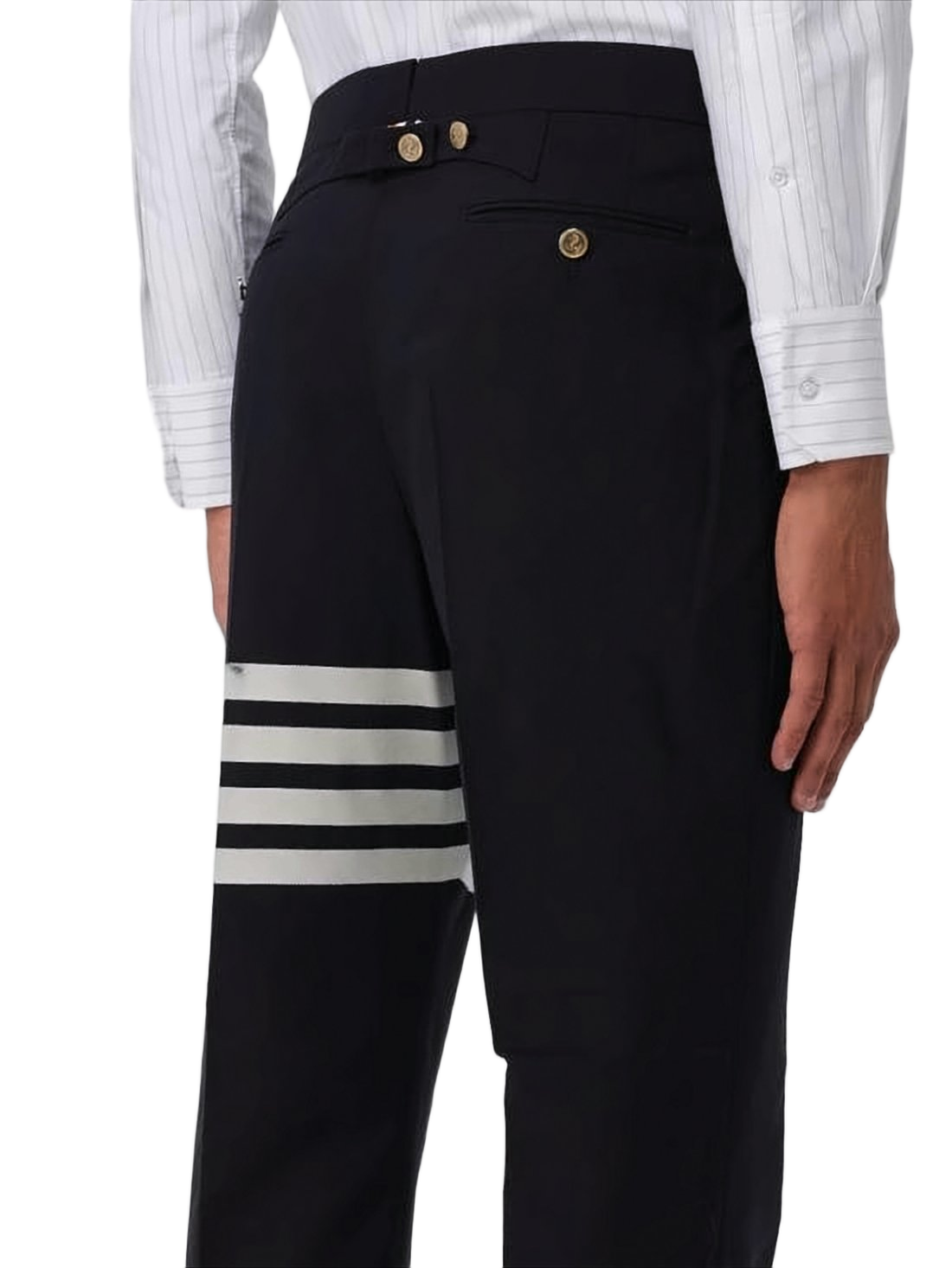 Tailored Straight Leg Suit Pants
