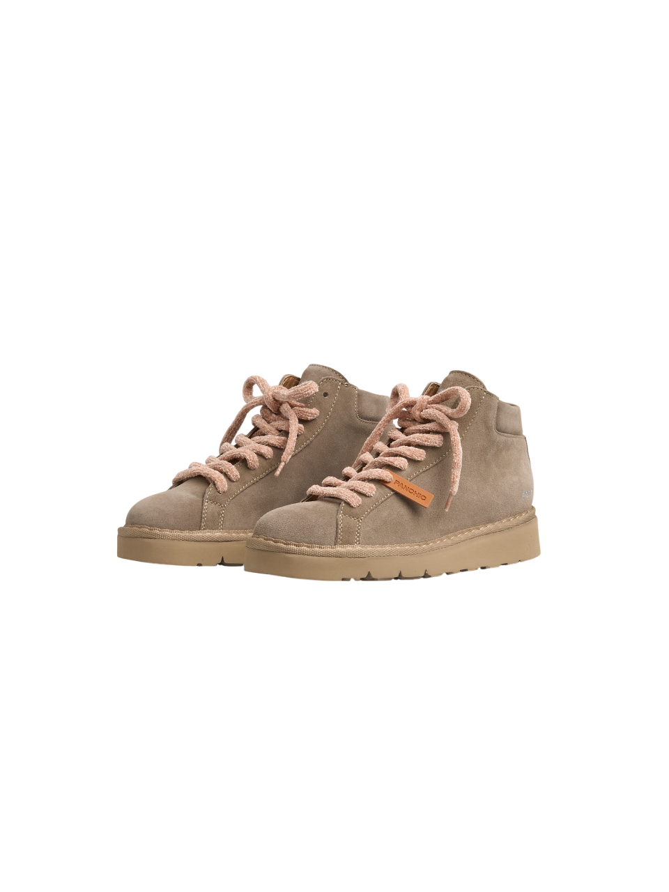 Walnut Brown Suede Sneakers With Warm Lining