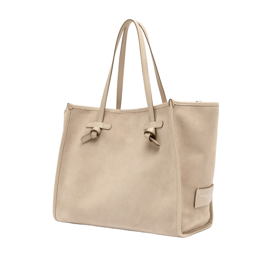 Canvas Handbag with Matching Pouch