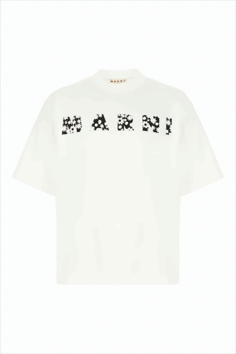 Cropped Cotton T-Shirt
