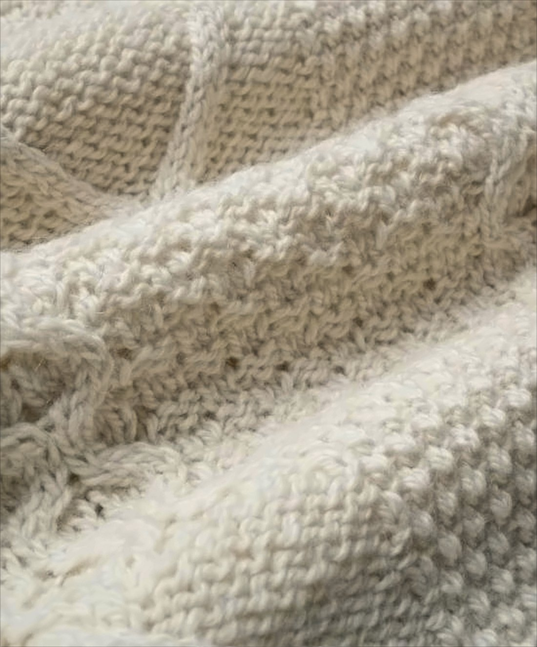 Textured Knit Sweater in Soft Wool