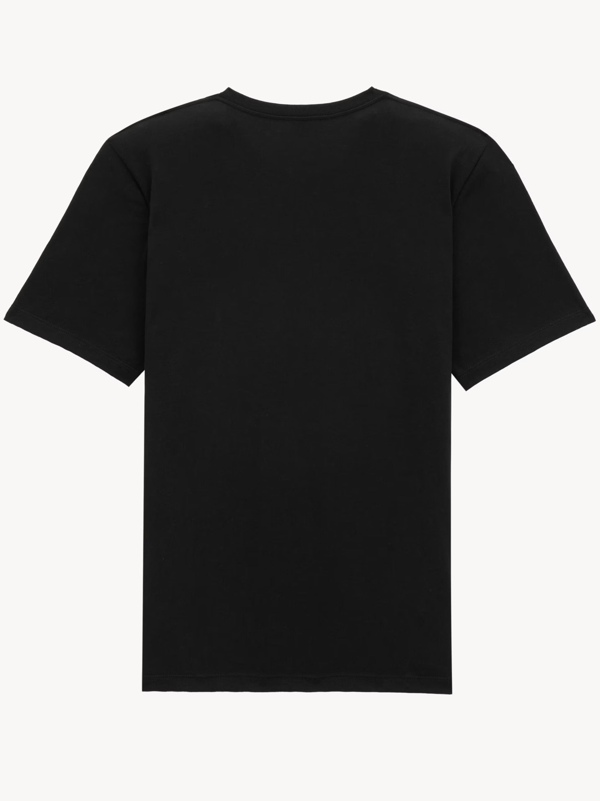 Classic Black Embroidered Logo T-Shirt