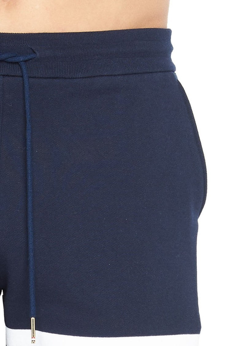 Classic Blue Cotton Shorts With Timeless Appeal