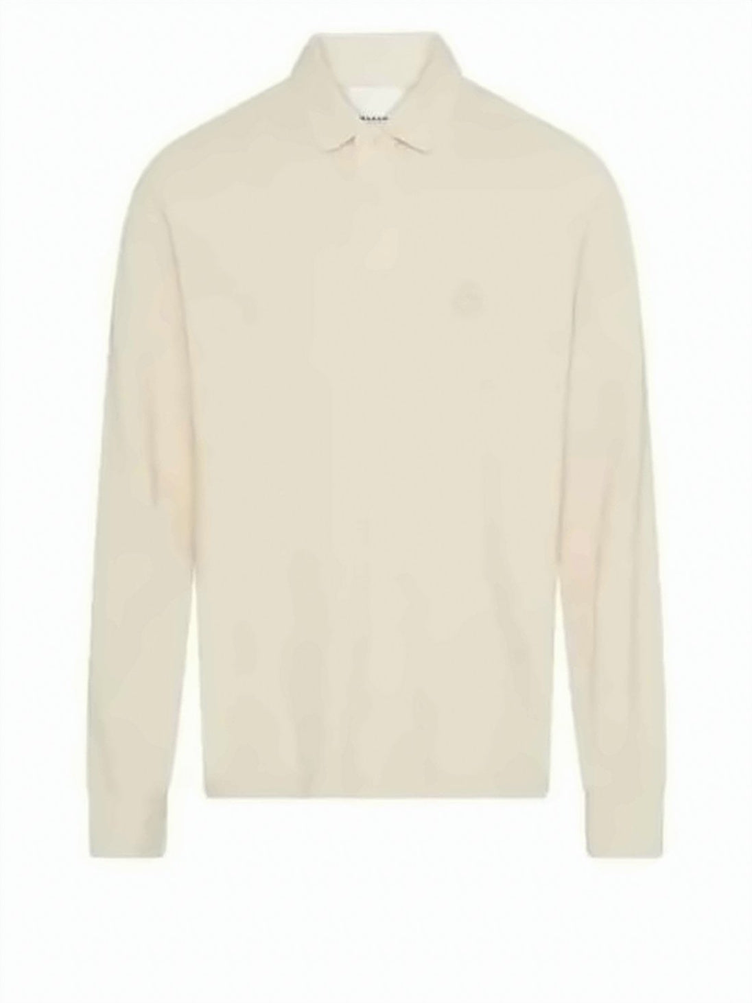 Long-Sleeve Polo Shirt with Classic Collar