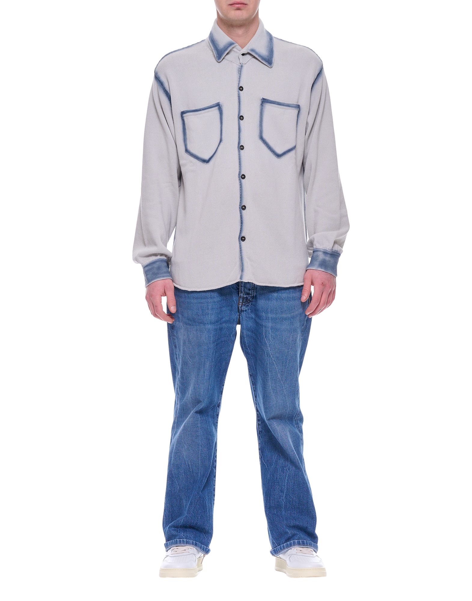 Men’S Washed Cotton Shirt