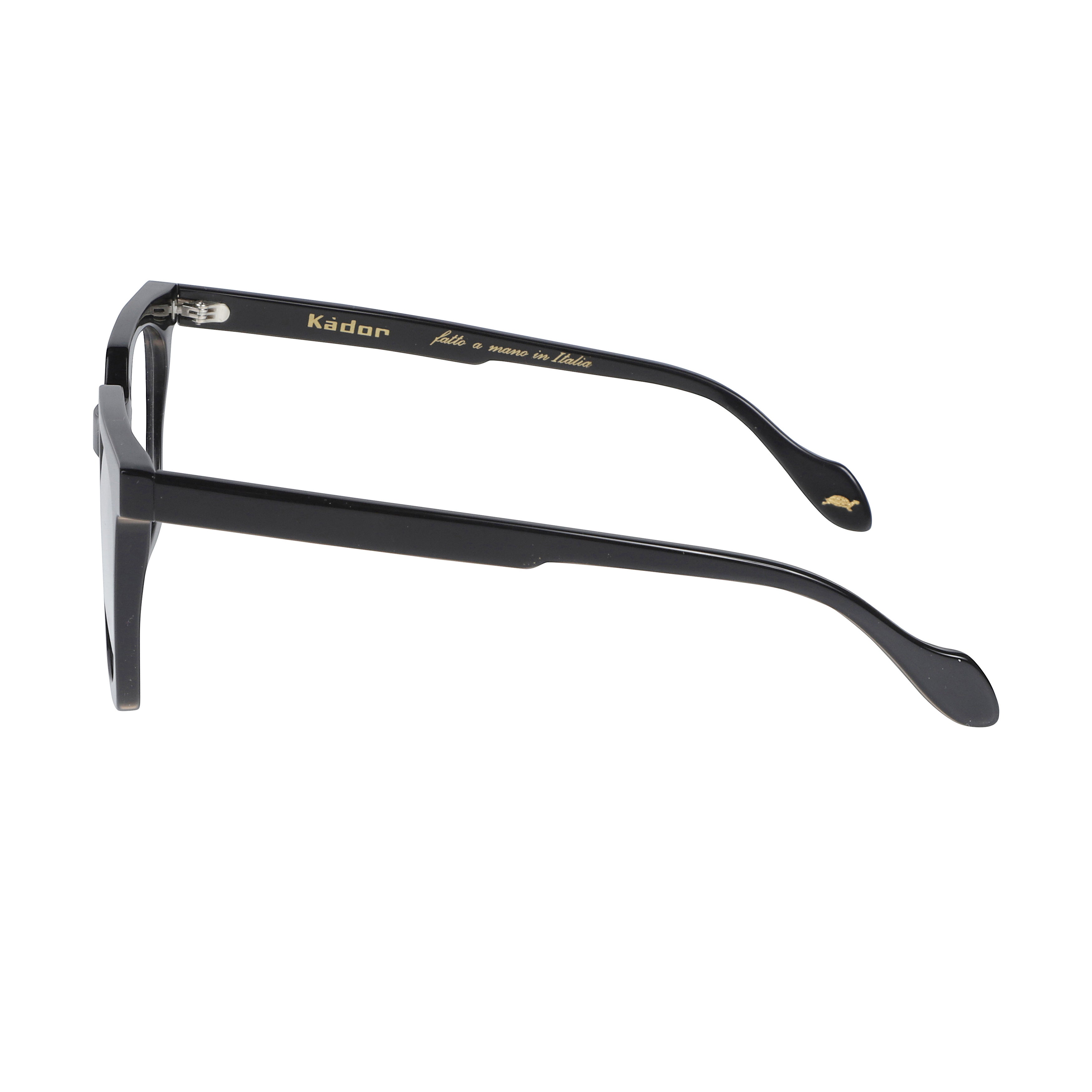 Maya Light Geometric Square Frame Eyeglasses with Glossy Finish