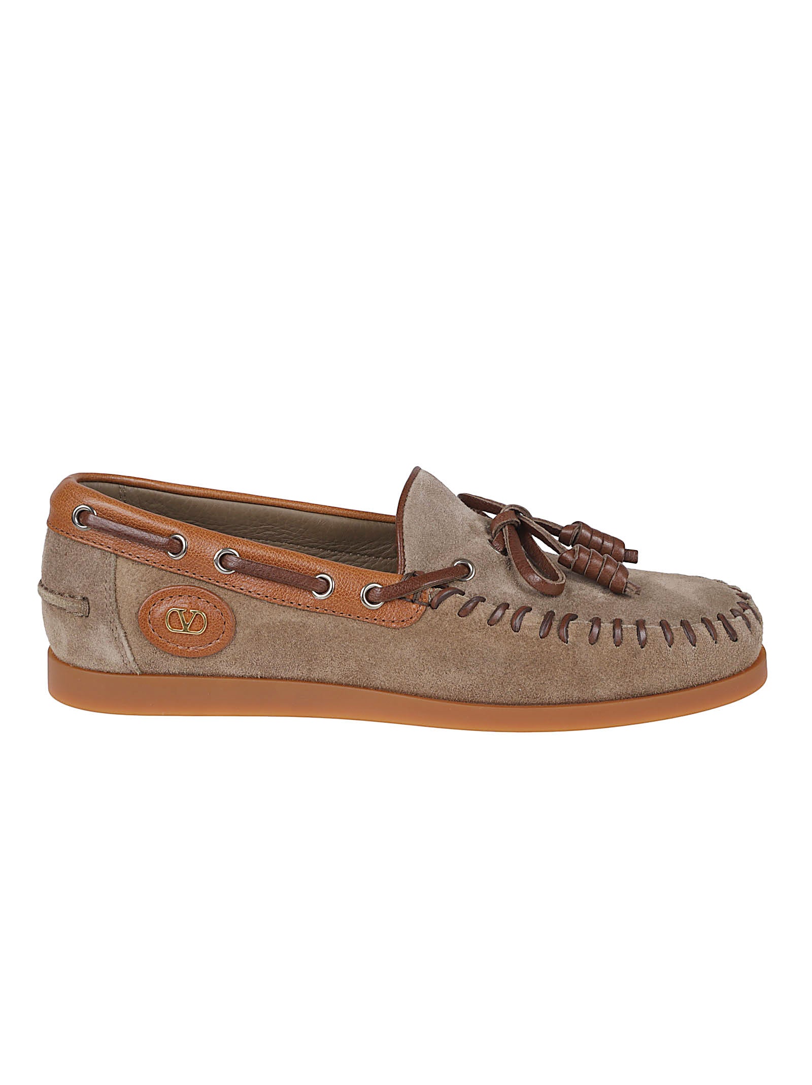Brown Suede Loafers