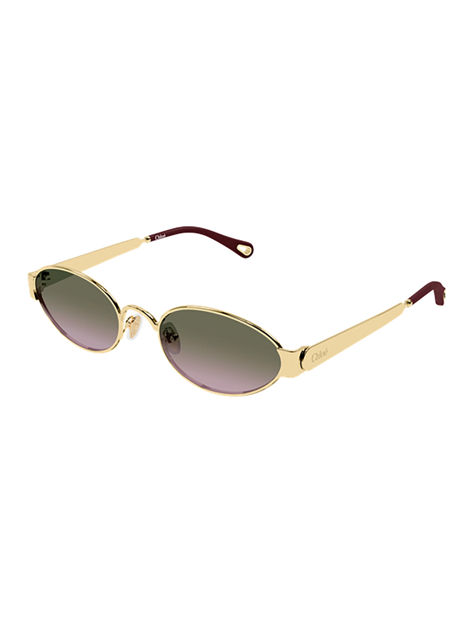 Oval Gradient Lens Sunglasses