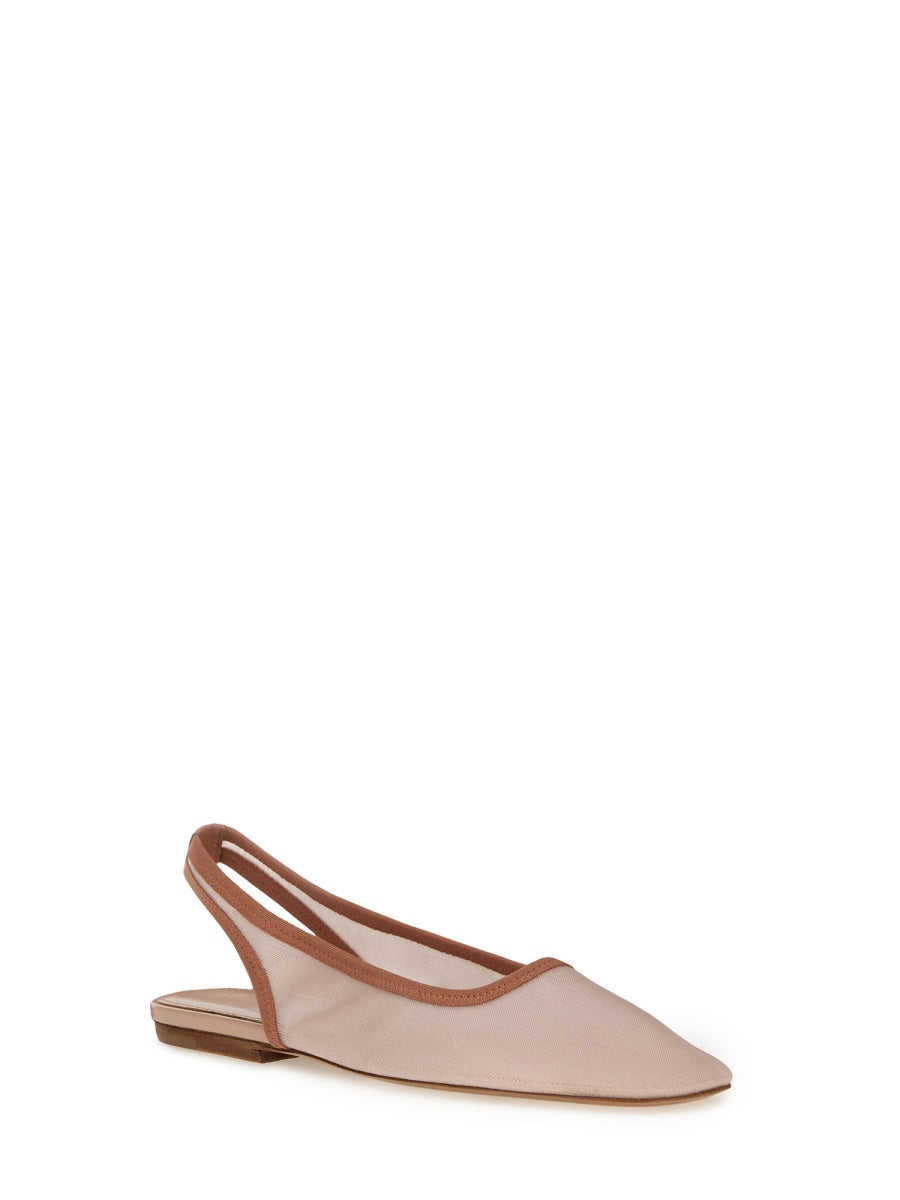 Fabric Slingback Sandals