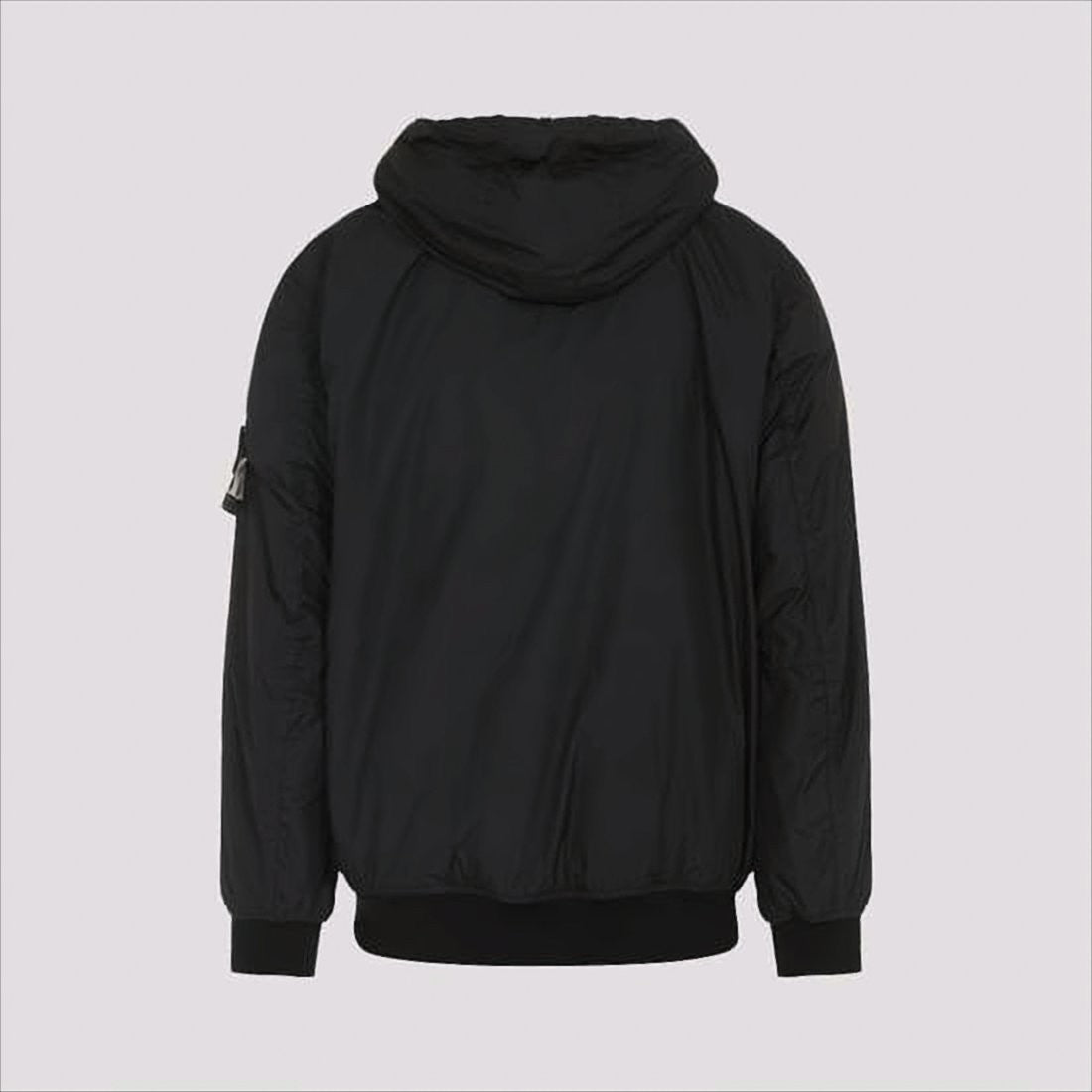 Minimalist Black Jacket with Technical Fabric