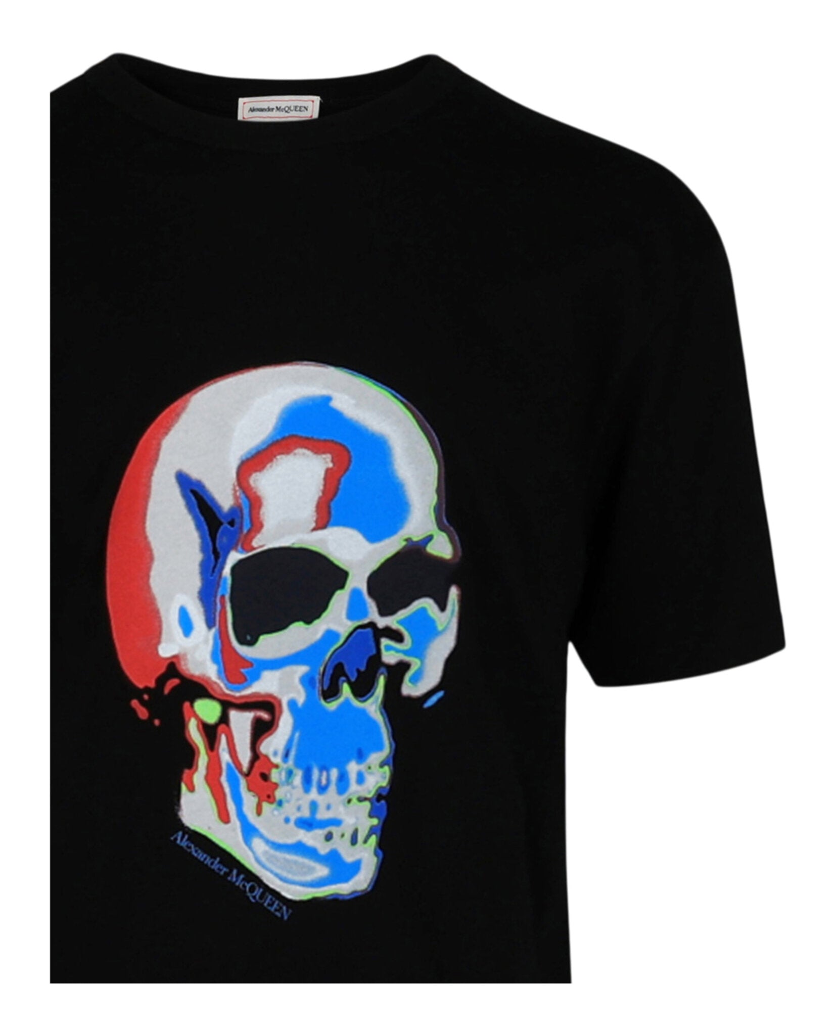 Solarized Skull Graphic T-Shirt