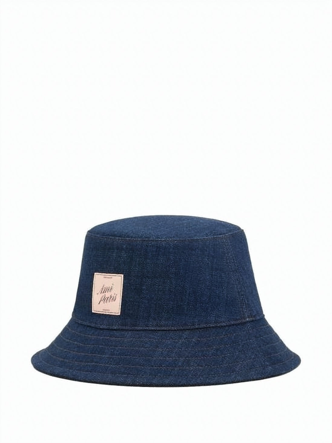 Denim Bucket Hat with Subtle Brand Patch