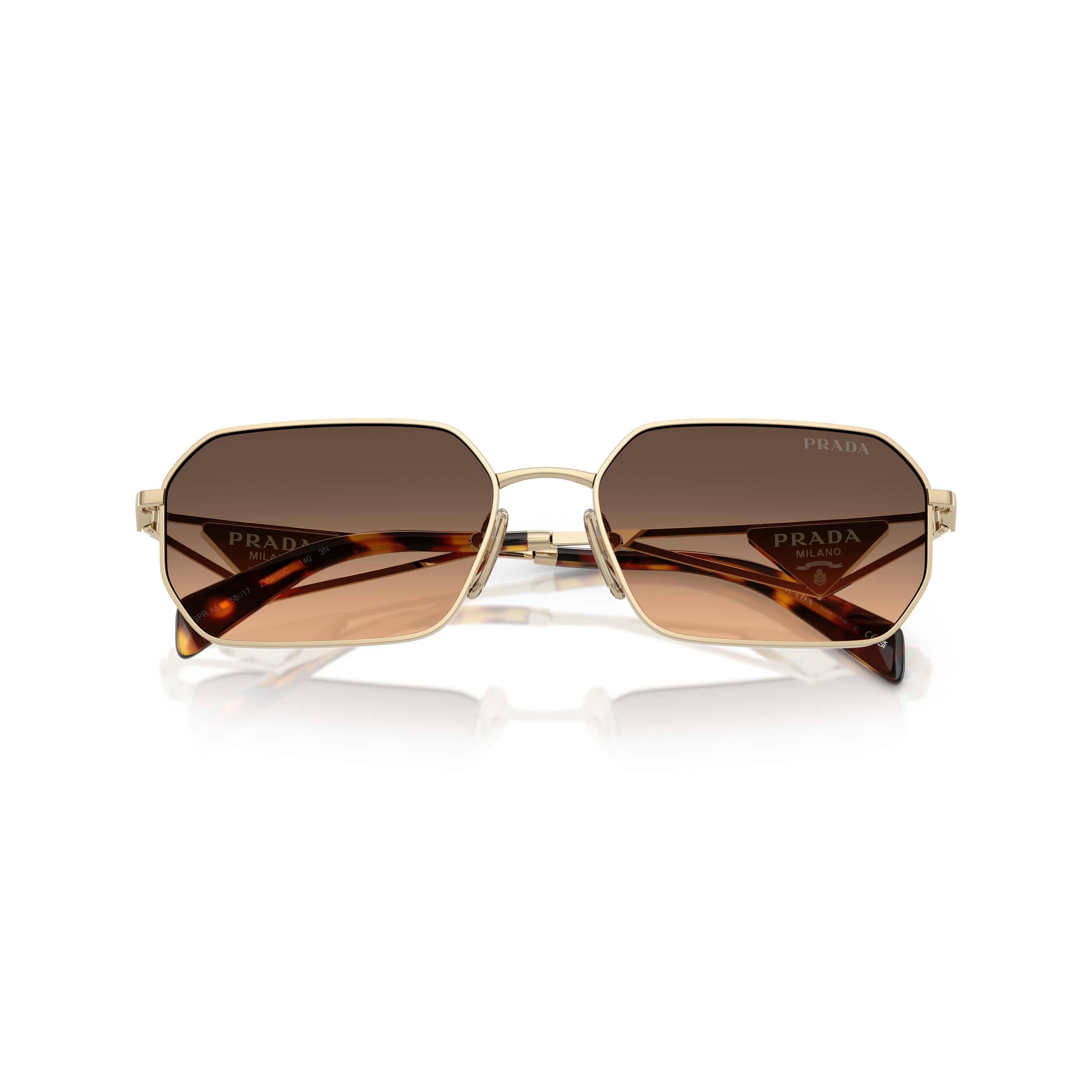 0pr A51s Octagonal Steel Sunglasses