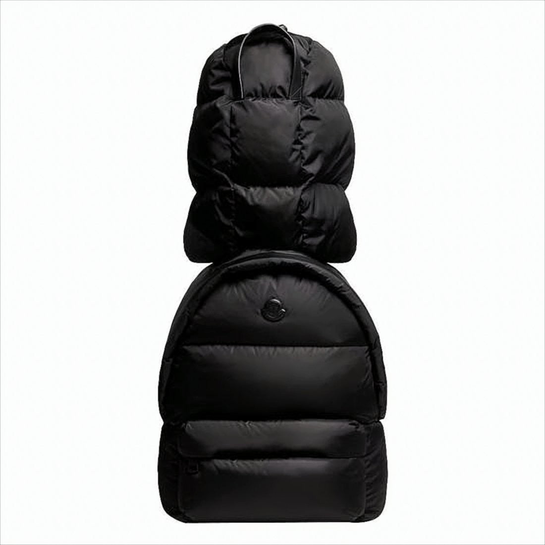 Padded Puffer-Style Backpack with Adjustable Straps