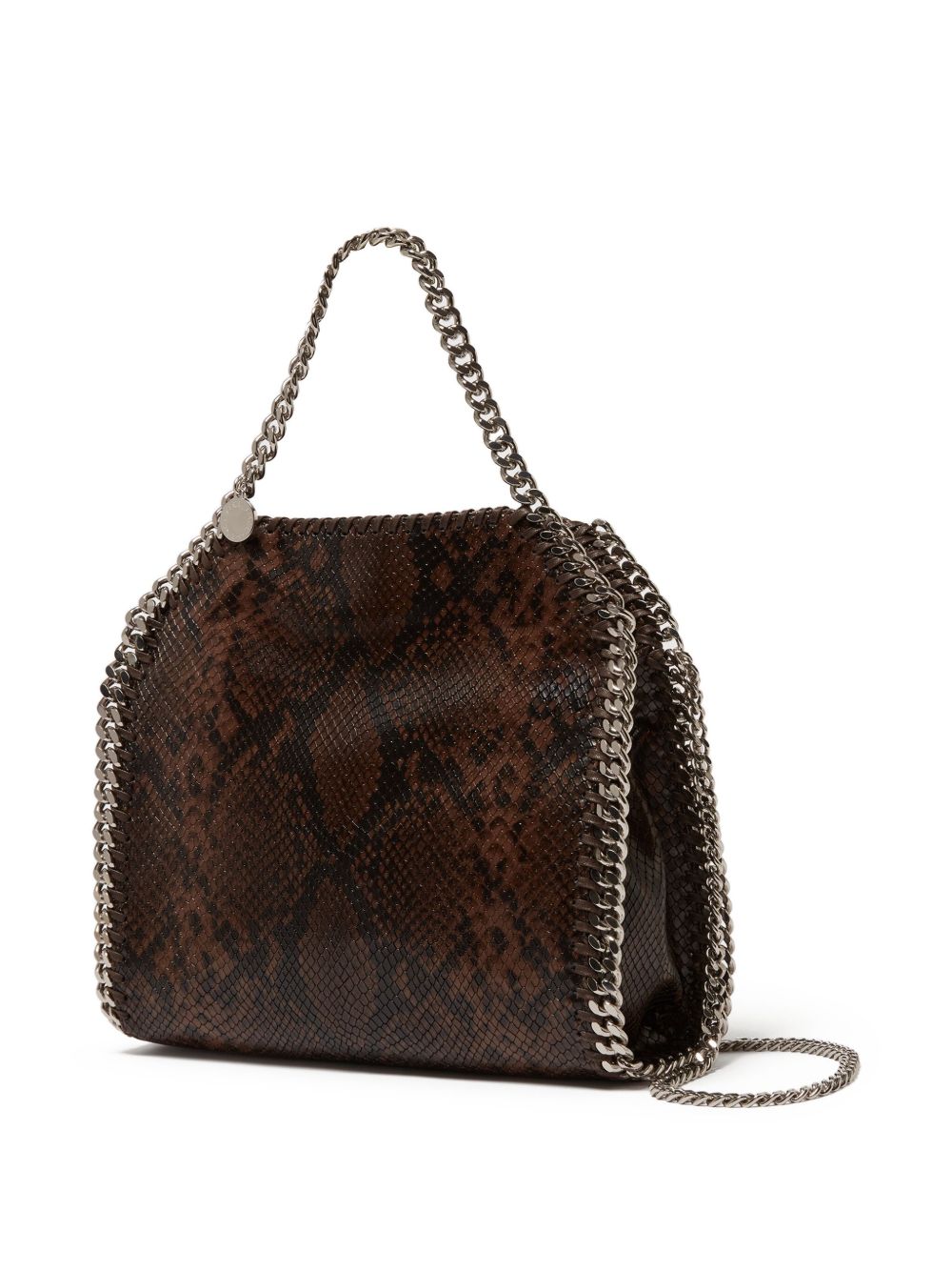 Structured Snakeskin Handbag