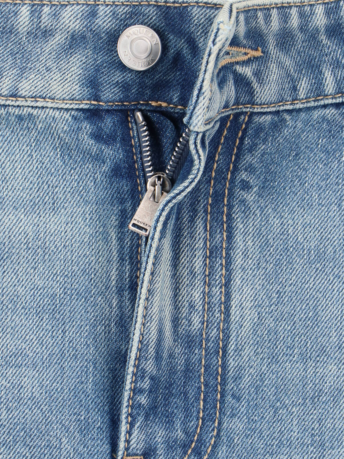 Wide-Leg Jeans – Light Blue