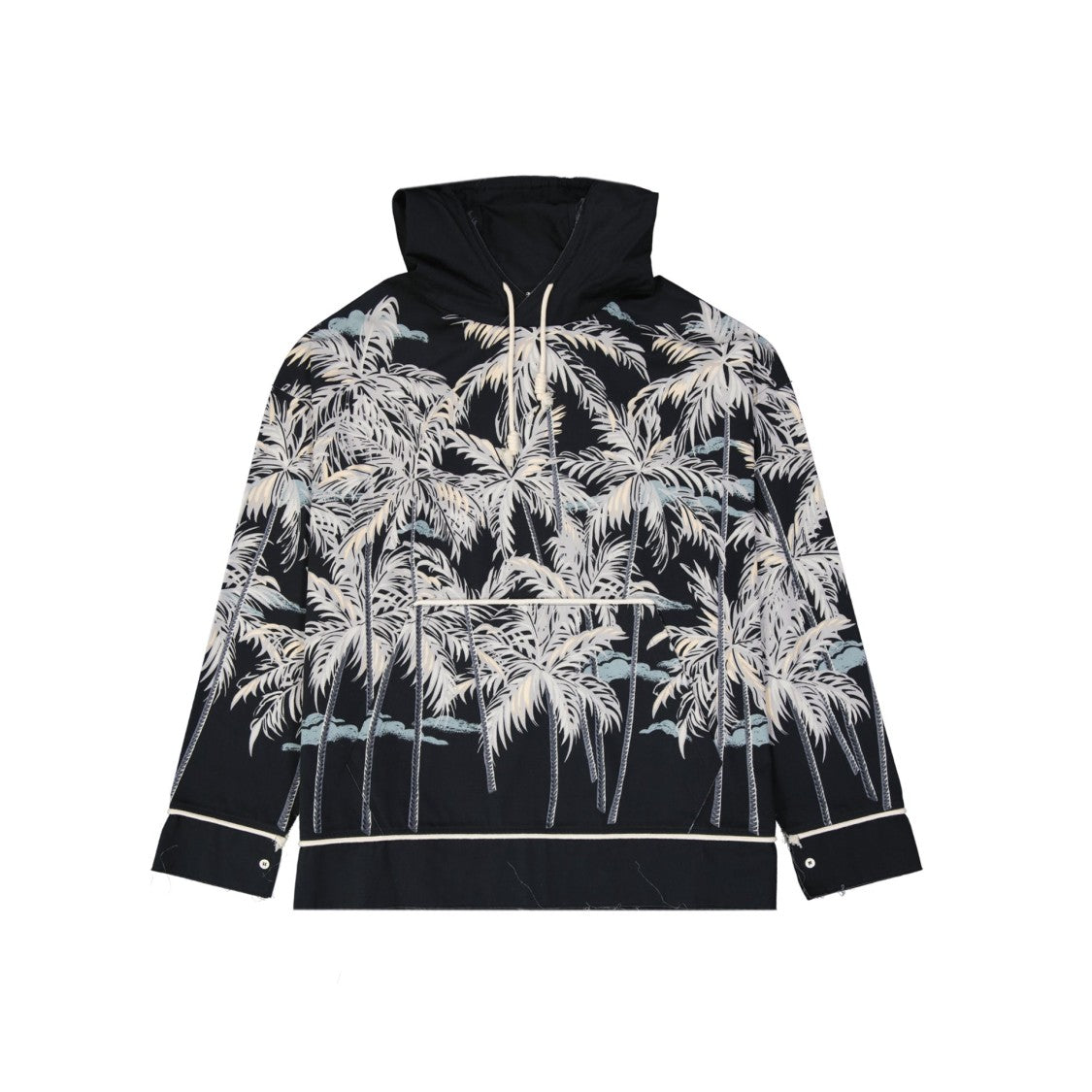 Hooded Printed Shirt