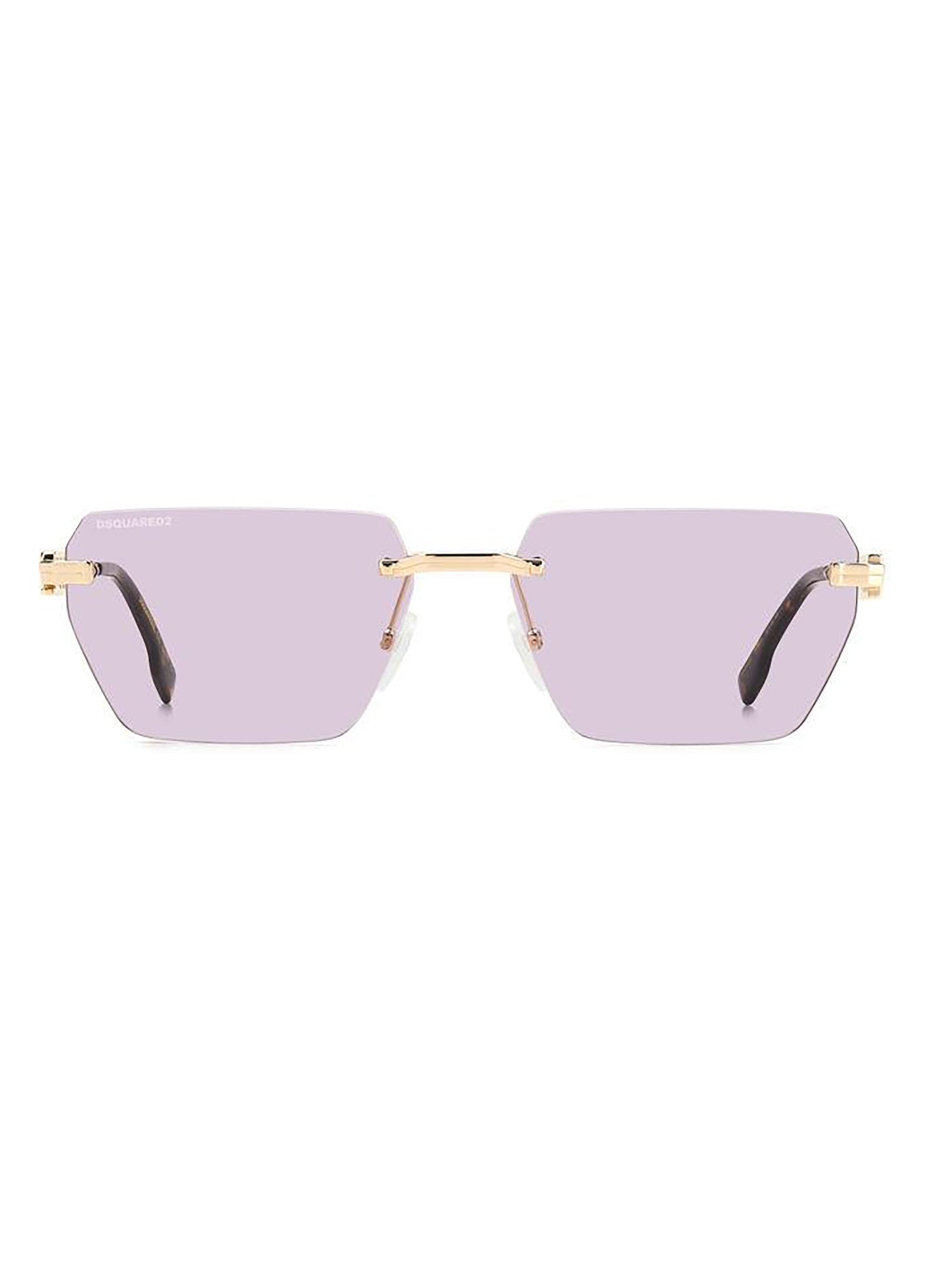 Hexagonal Metal Frame Sunglasses