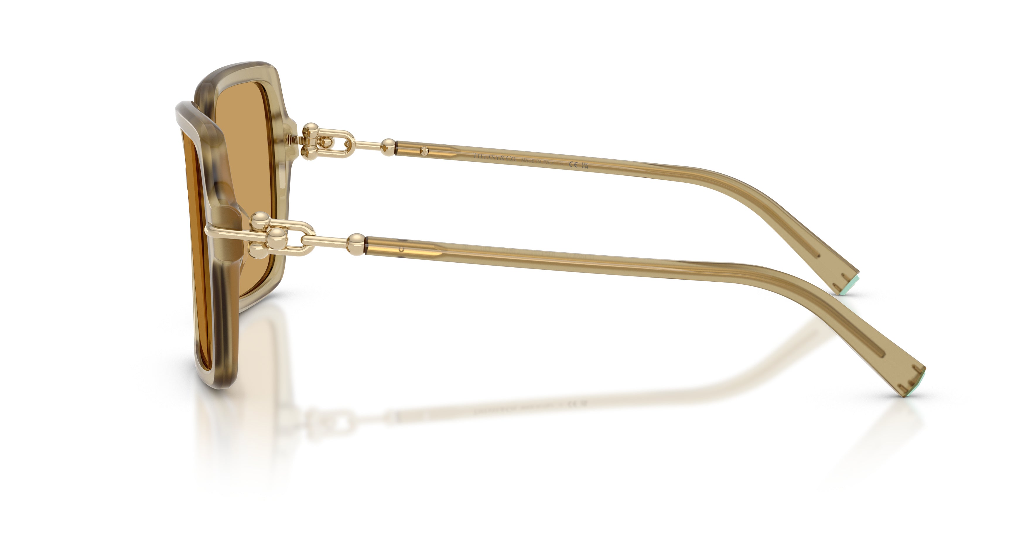 0tf4260u Translucent Beige Acetate Sunglasses
