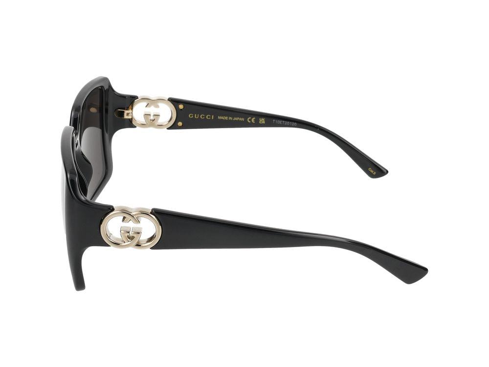 Sunglasses Gucci GG1692S 001 black black grey 54/18/135