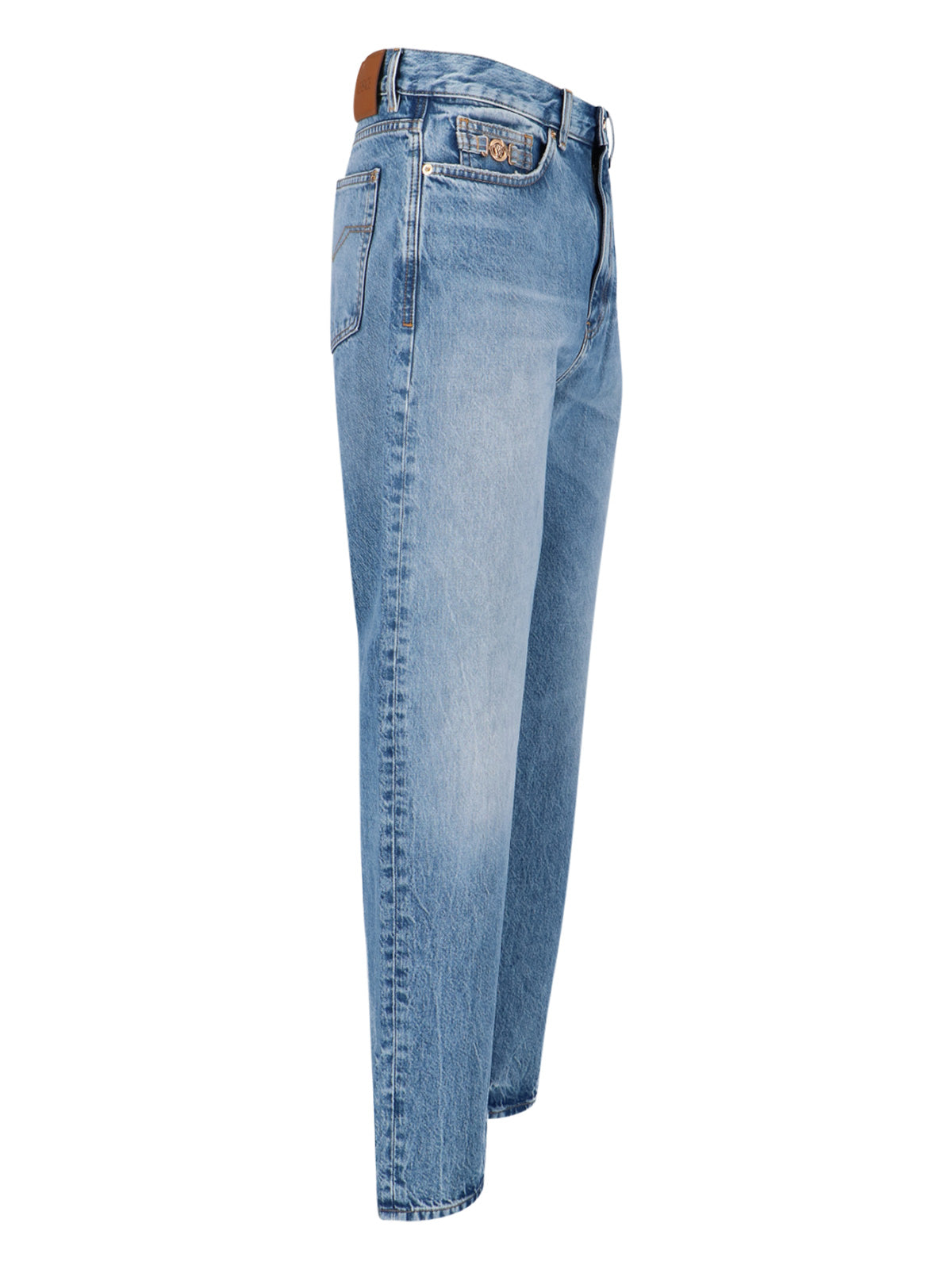 Versace Straight Jeans – Light Blue