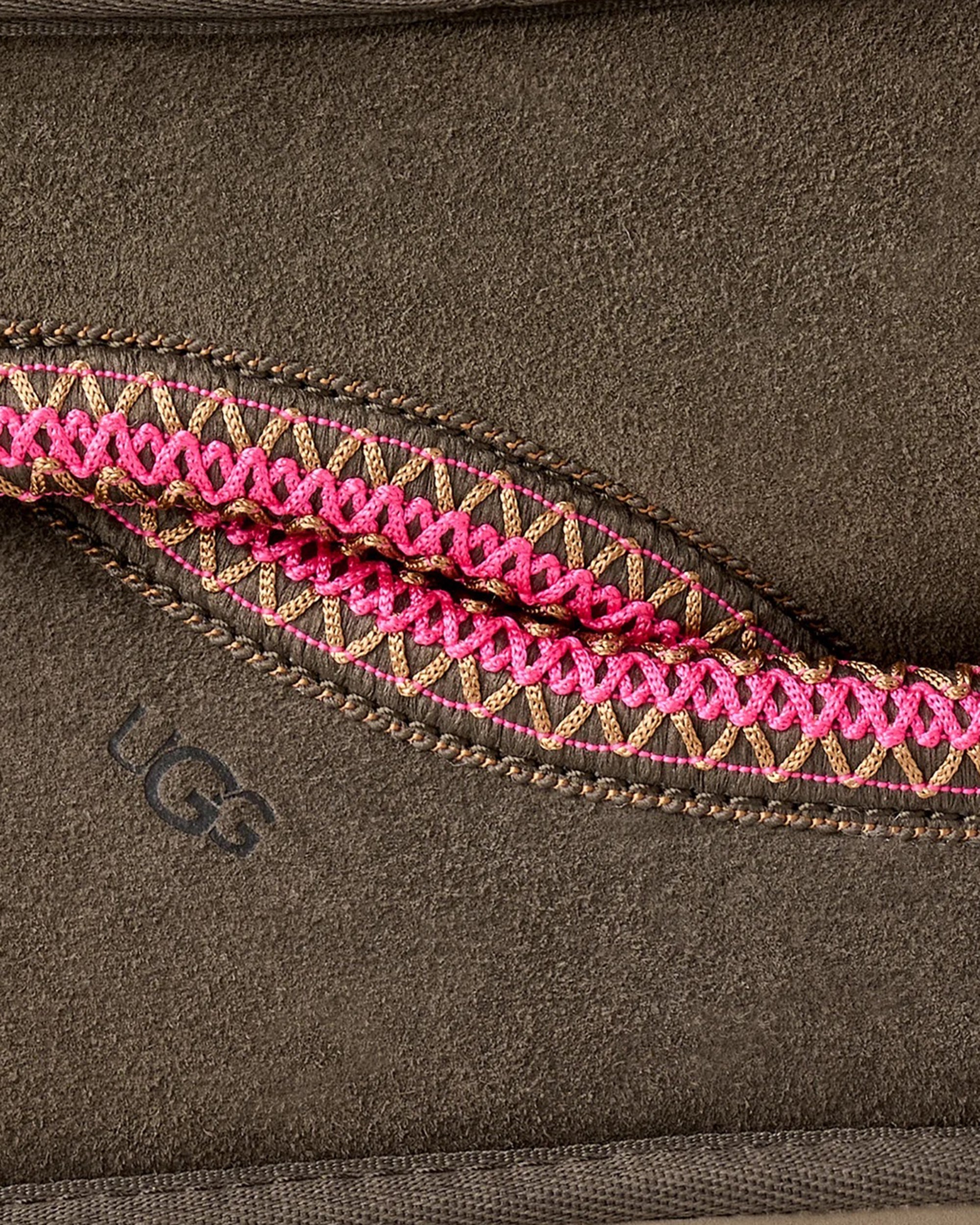 Low-Profile Clog with braid and Shearling Lining