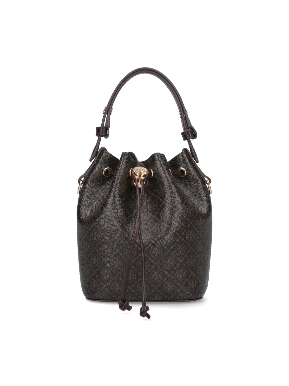 "T Monogram" Mini Bucket Bag