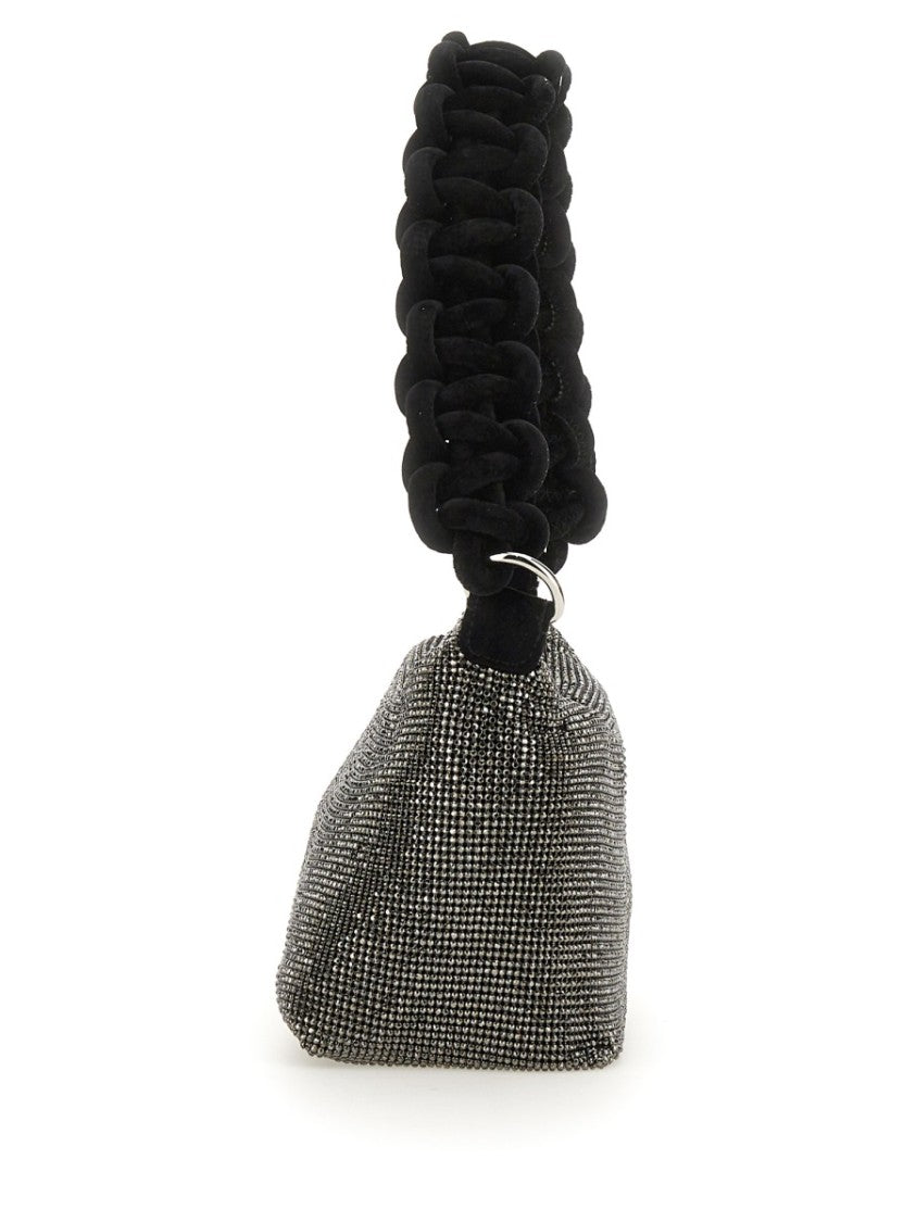 Bag With Knotted Handle And Textured Surface