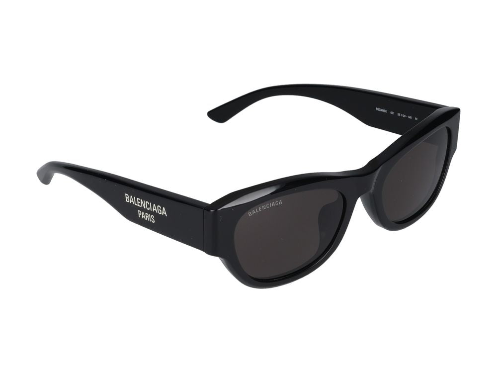 Sunglasses Balenciaga BB0389SK 001 black black grey 55/20/145