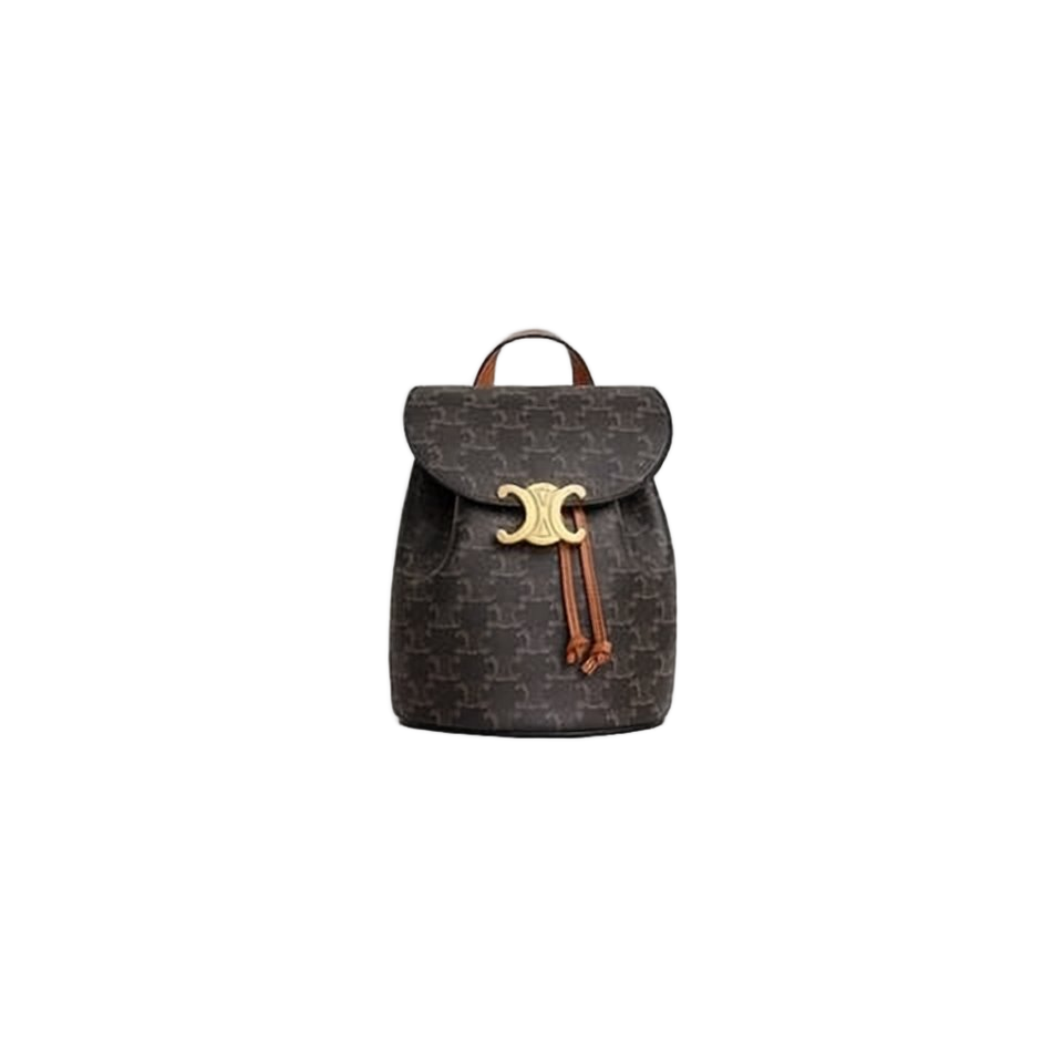 Compact Monogram Canvas Tote Bag