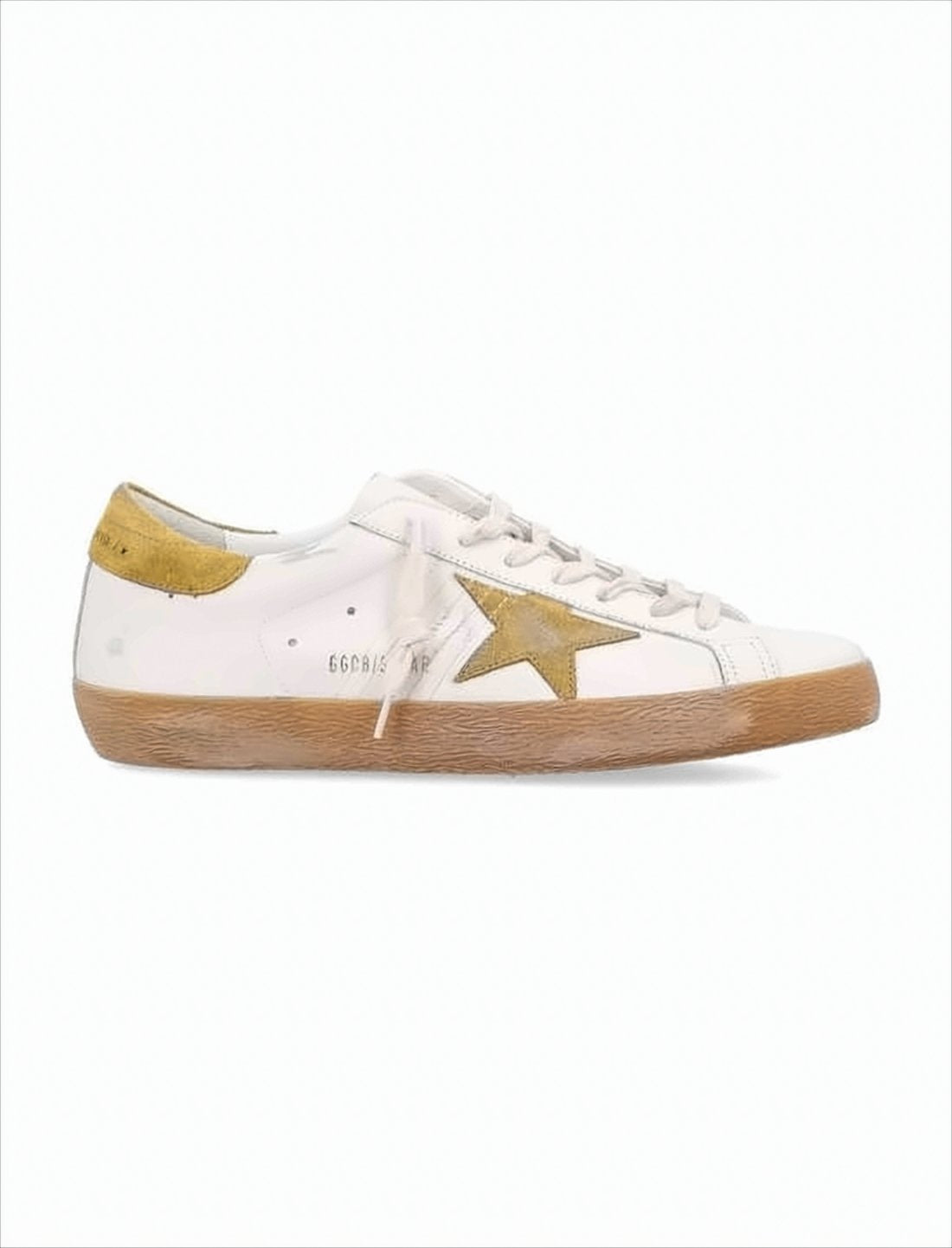 Low-Top White Leather Sneakers
