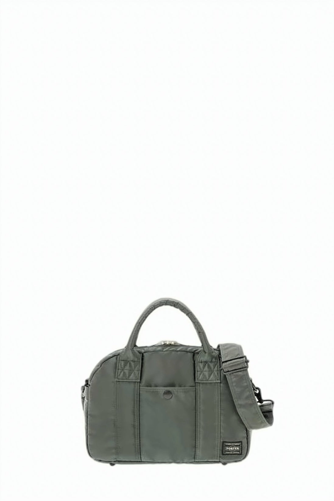 Black Durable Nylon Compact Tote Bag