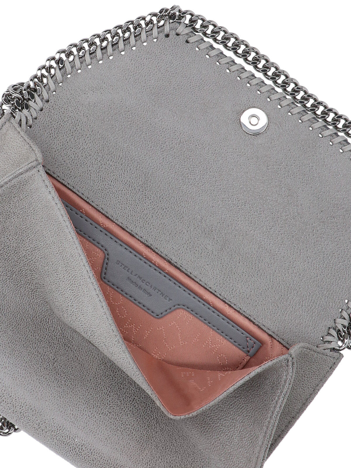 Structured Grey Bag With Modern Design