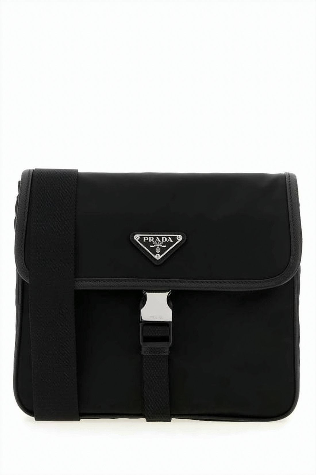 Rectangular Recycled Nylon Crossbody Bag