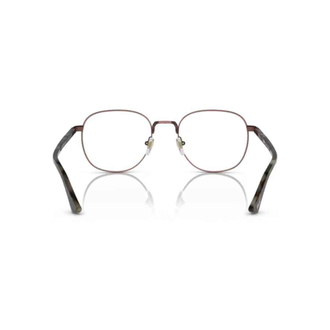 1007v Vista Thin Brown Metal Frame Eyeglasses