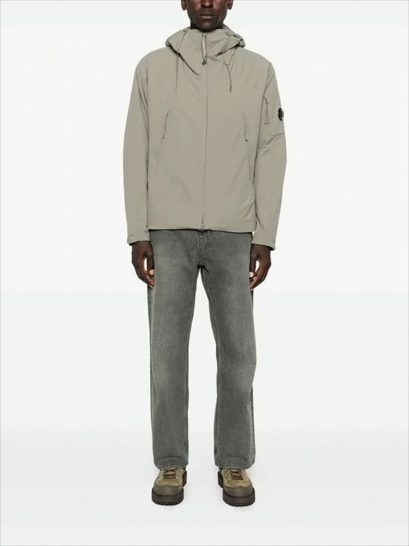 Relaxed-Fit Minimalist Jacket With Adjustable Hood
