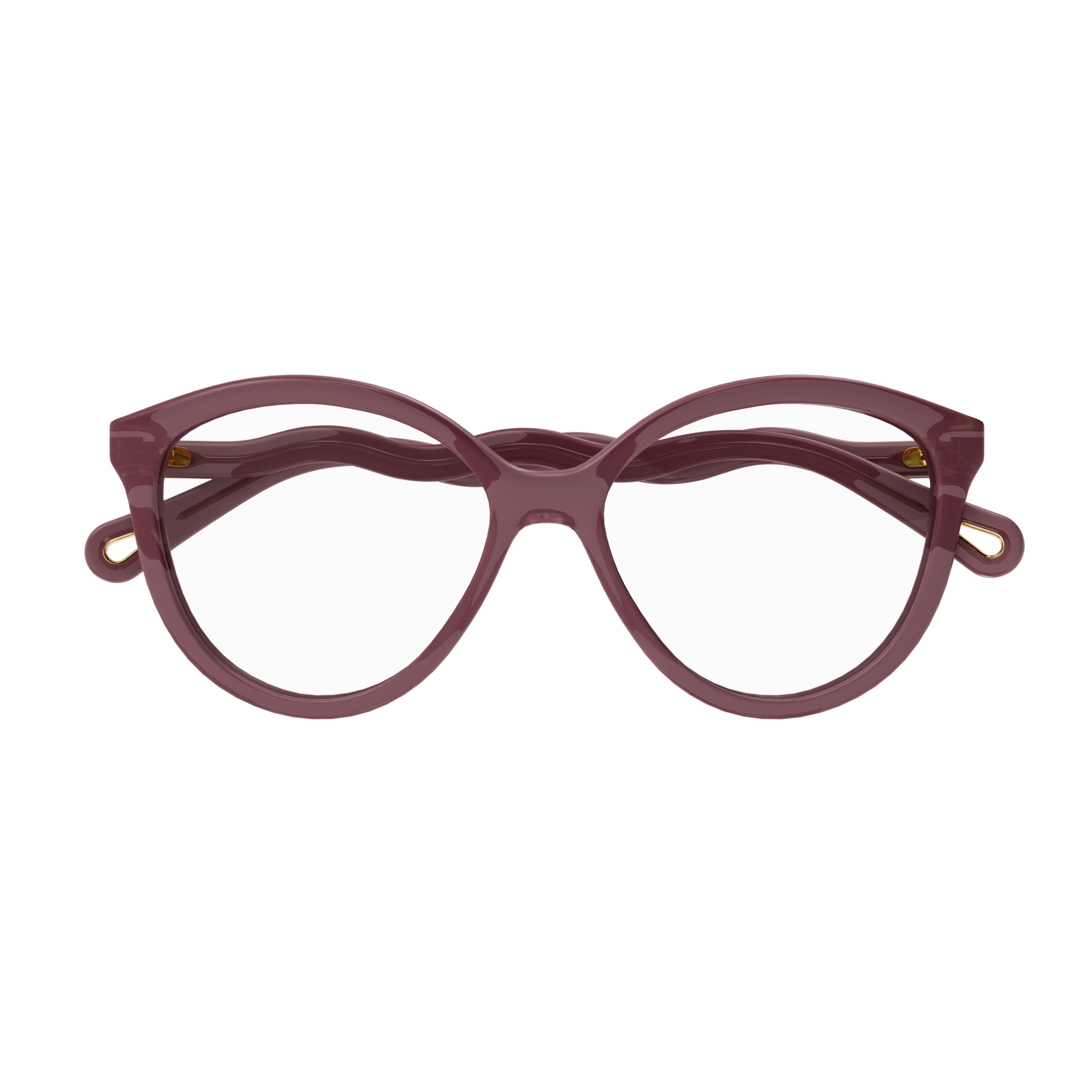 Ch0089o Rounded Cat-Eye Frame Sunglasses